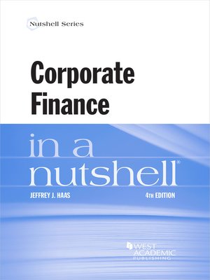 cover image of Corporate Finance in a Nutshell